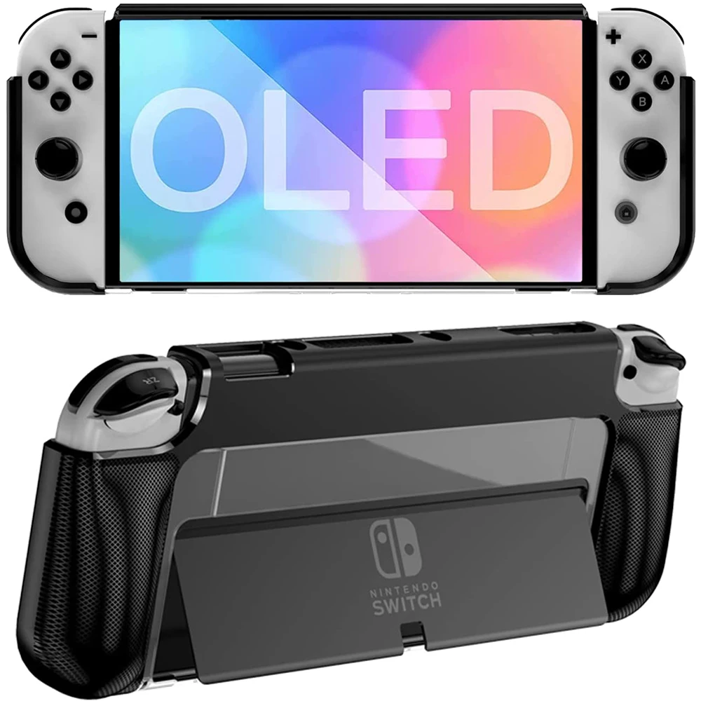 

Защитный чехол для Nintendo Switch OLED 2021 дюйма, с эргономичной ручкой