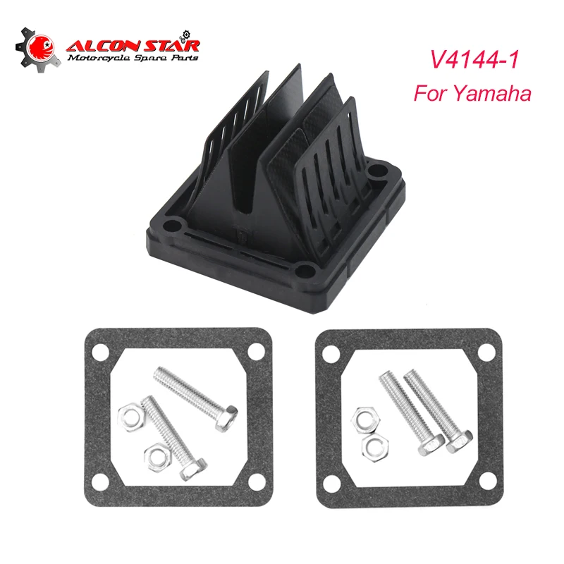 Alconstar-ТРОСТНИКОВЫЙ клапан из углеродного волокна для Yamaha RX135 RXZ135 Y125Z ATV Dit