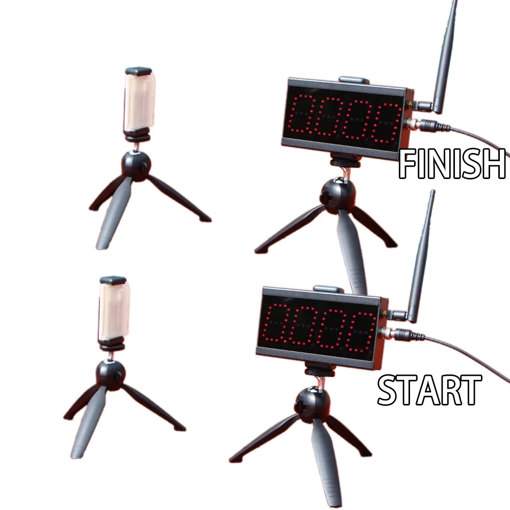 CS-003 Wireless laser timer Suitable for sprinting, racing, sports training, infrared induction precise timing system