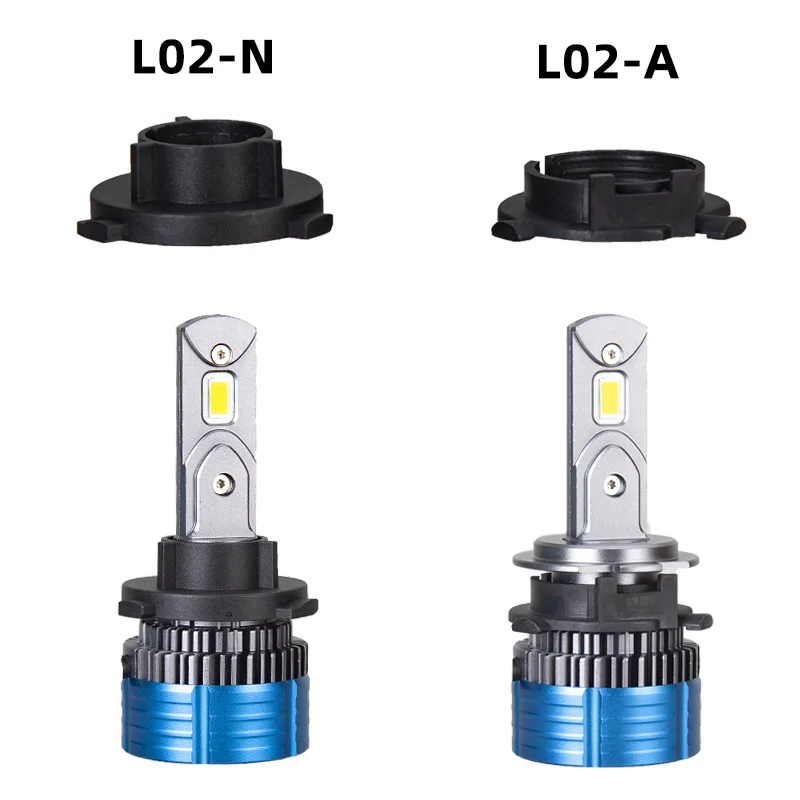 2PCS H7 Led Headlight Socket Adapter H7 Led Car Socket Base L02-A L02-B L02-C L02-D L02