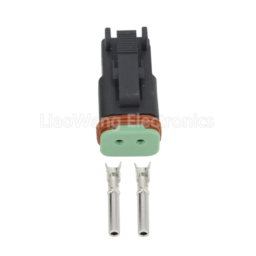 Schwarz 5 Sets 2-polig/2-Wege DJ3021Y-1.6-11/21 DT-Steckverbinder DT04-2P/DT06-2S Wasserdichter Automobil-Kabelstecker – Detail 10