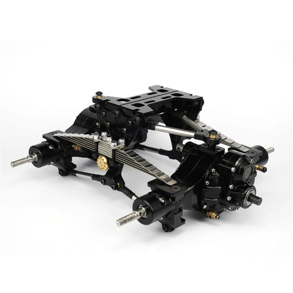 Juego de suspensión trasera de Metal para camión TAMIYA RC 1/14, piezas de actualización de suspensión trasera de coche, modelo DIY