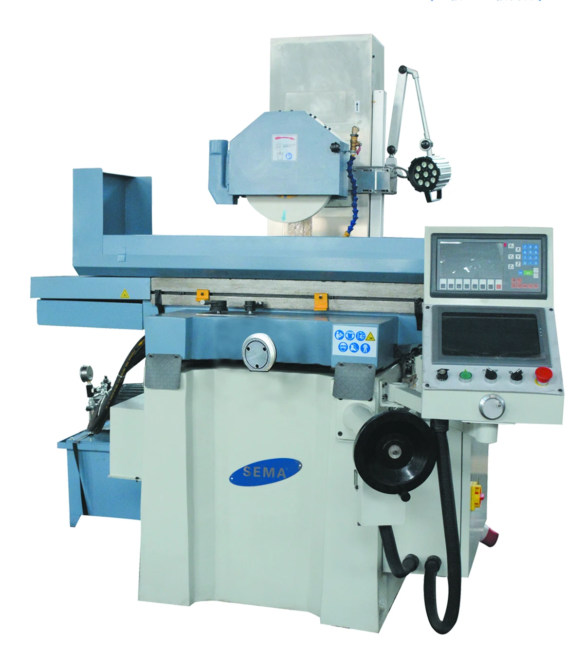 SEMA Automatic Surface Grinder M1224NC2 Table Size 600*295mm 3 Axis Surface Grinding Machine With PLC Controller