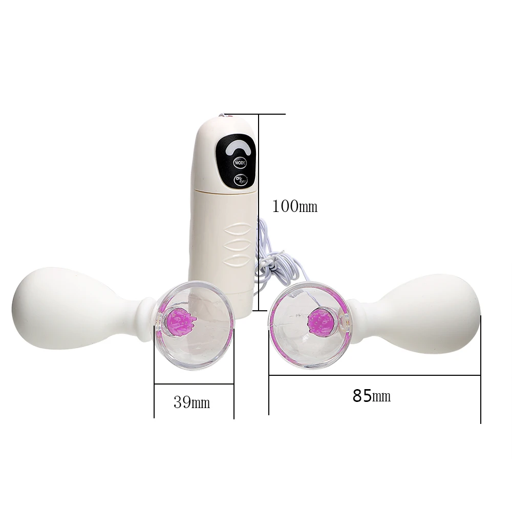 IKOKY Nipple Sucker Breast Vibrator Suction Cups For Nipples Female Masturbation Sex Toys For Couple Clit Massage Adult Games