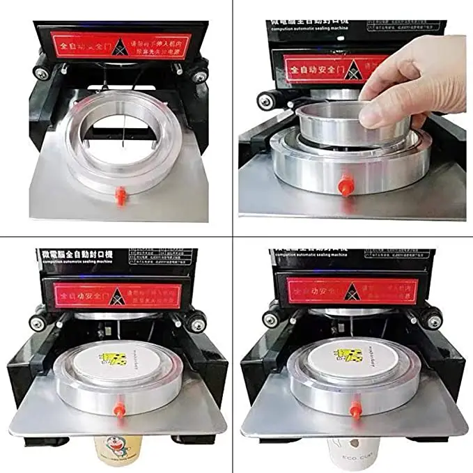 Aluminum Cup Ring for Cup Sealer Machine of 90mm Diameter，Suitable for many sealing machines (Paper and Plastic Cup