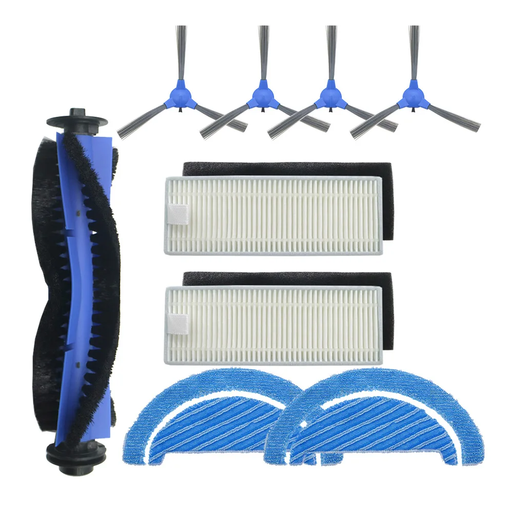 メインブラシサイドブラシモップhepaフィルターcecotecコンガ1790超ロボット掃除機スペアパーツ