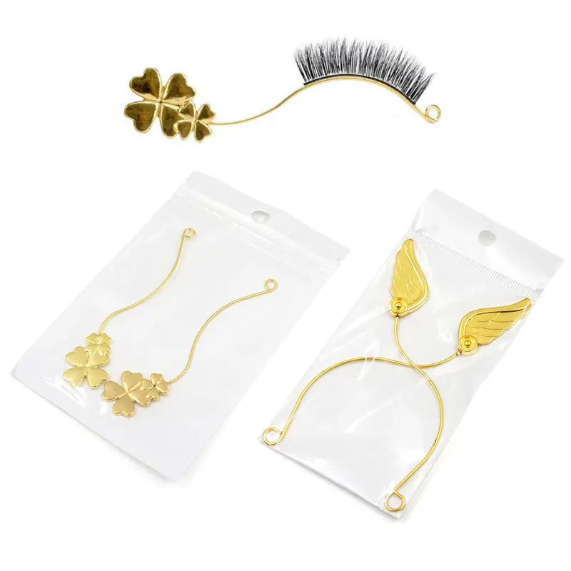 2pcs False Eyelash Style Display Board Eyelashes Try On Effect Exhibit Auxiliary Tool With Magnet Eyelash Extensions Accessories