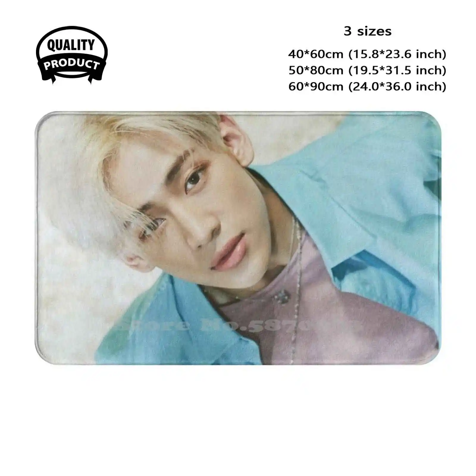 Got7 Bambam Soft Cushion Home Carpet Door Mat Car Rug Jb Im Jae Bum Mark Yi In Tuan Jackson Wang Wang Ka Yee Jinyoung Park Jin