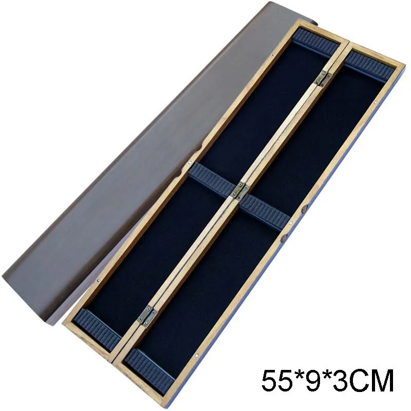 55*9*3cm Wooden Float Storage Case Large Capacity Float Bobber Buoy Case Herabuna Hera Two Layers Fishing Tackle box B439