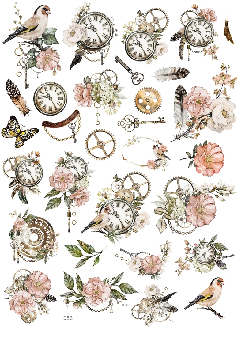 Stickers 30pcs/pack Cute Bird Stickers Handbook Stickers DIY Craft Photo Albums Sticker/Scrapbooking Stickers Ullet Daily