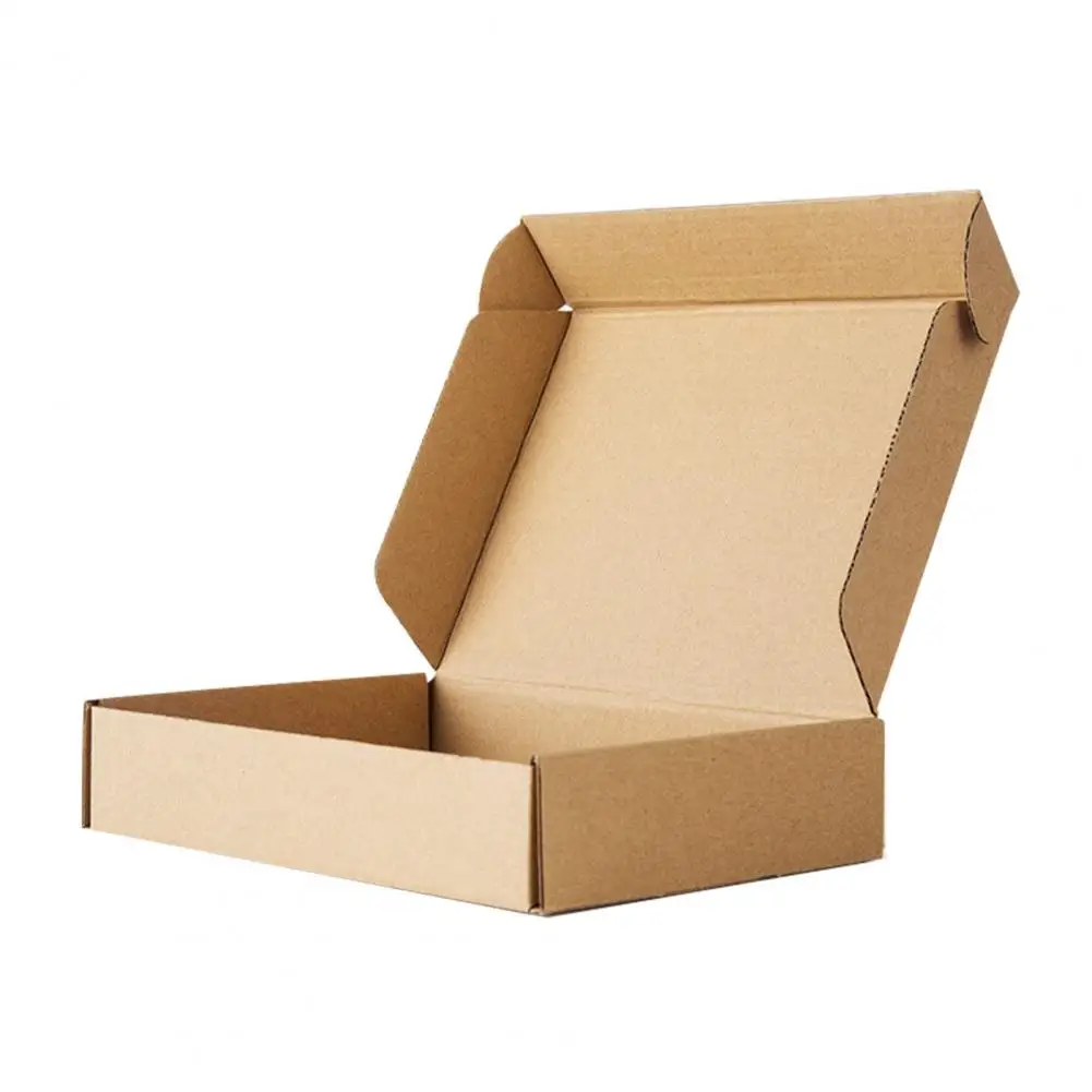 Packaging Box Durable Multifunctional Cardboard Sturdy Practical Rectangle Carton Box Express Kitchen Organization rangement