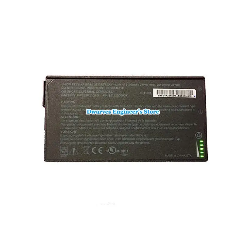 Genuine BP3S1P2100-S 11.1V 24Wh Battery 2100mAh For Getac V110 Laptop Notebook Batteries 441129000001 3 Cells