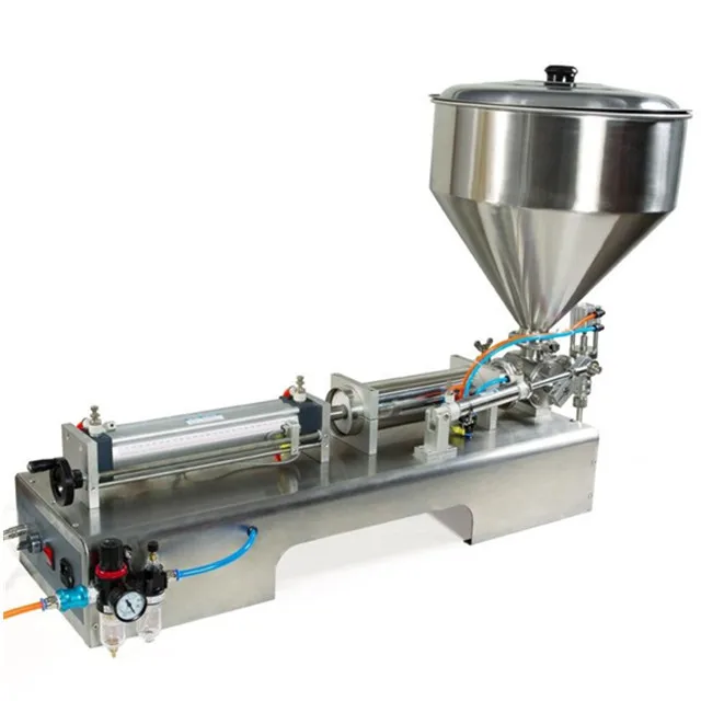 Best Single Head Cream And Liquid Pneumatic Filler Filling Machine 50-500ML For Oil Juice Honey