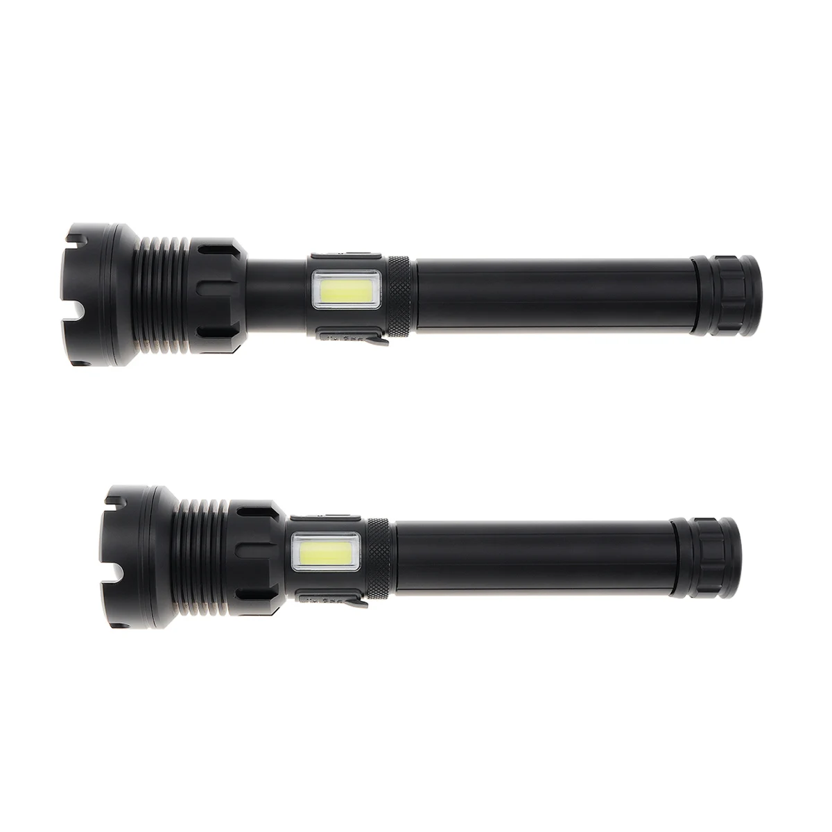 SecurityIng  Flashlight XHP90.2 Ultra Powerful Hunting Torch 7 Modes Light Rechargeable USB Zoomable LED for Camping/ Hunting