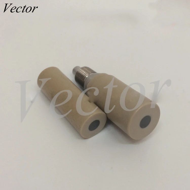 RDE rotating disk electrode (glassy carbon, g o /l d, pt) /PTFE/PEEK shell