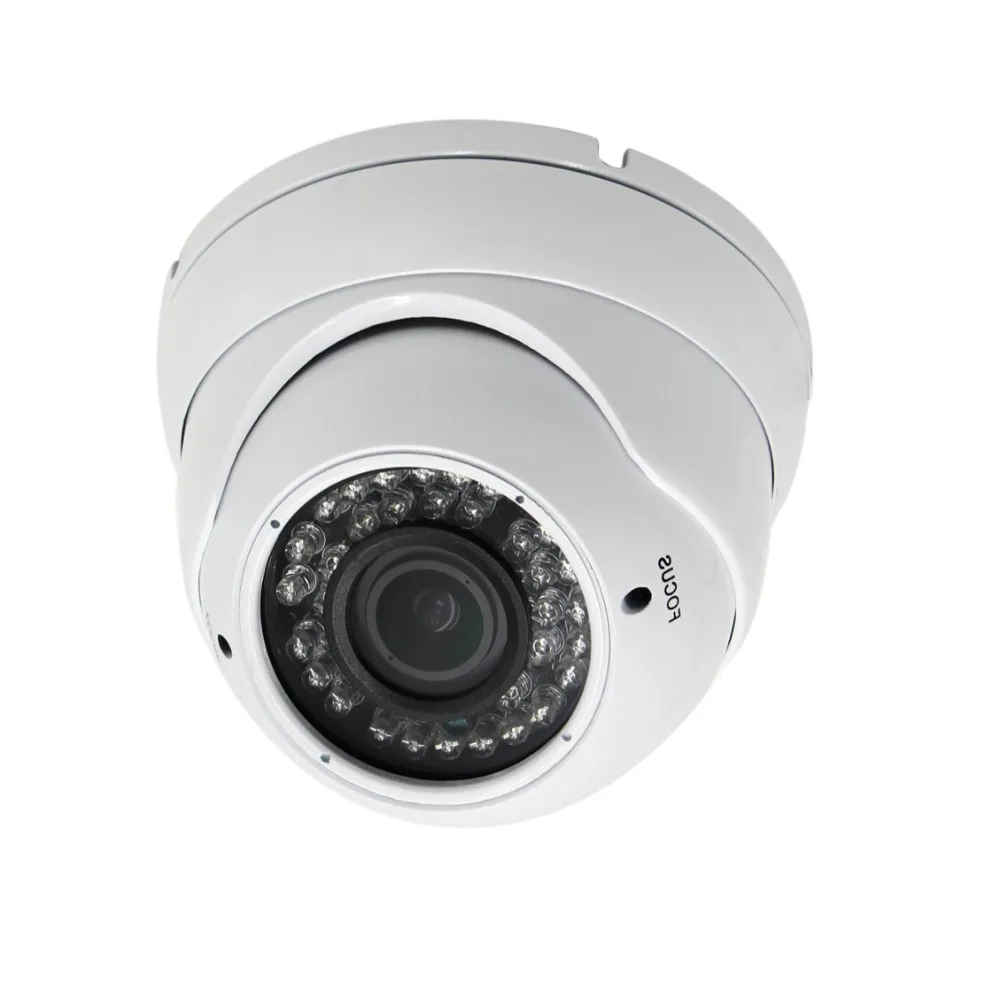 5MP IP Dome Security Camera Indoor 4xZoom Manual Varifocal Motion Detection XMEye Home Shop Safety Surveillance Cameras