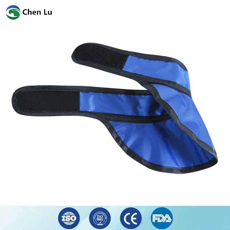 Genuine ionizing radiation protection high quality thyroid collar x-ray protective 0.35mmpb lead rubber collar