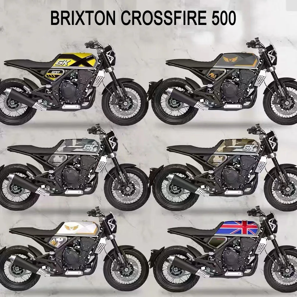 

Fit Crossfire 500 Body Decoration Protection Sticker Motorcycle Reflective Decal For Brixton Crossfire 500 / 500X