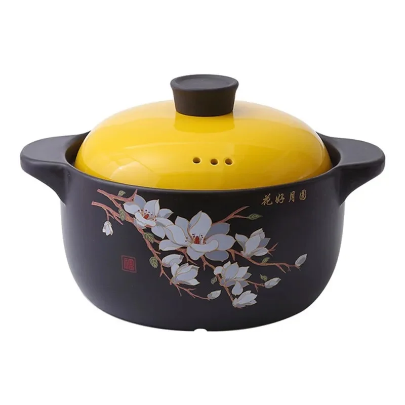 Casserole Stew Pot Soup Gas Universal High Temperature Resistant Household Large Capacity Casserole Extra Large Ceramic Pot