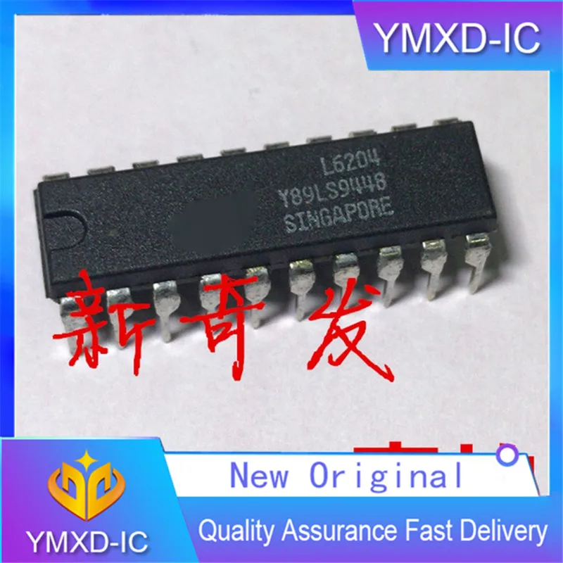 10Pcs/Lot New Original L6204 Dip Car Computer Board Vulnerable Common IC Chip Import Can L6204d