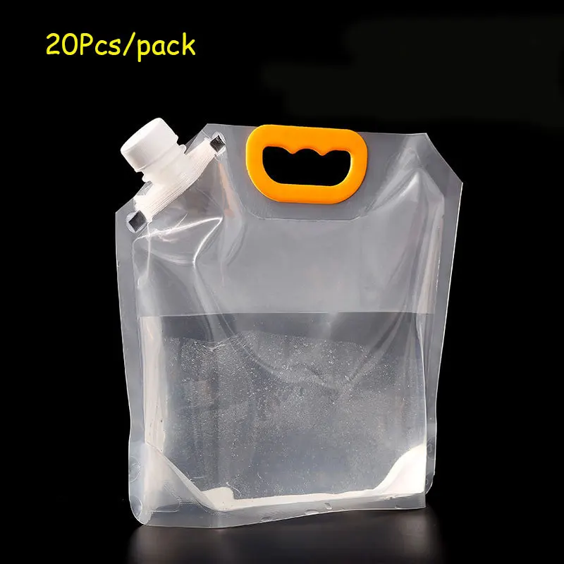 

New 1L/1.5L/2.5L High Quality Clear Drinking Bags Waterproof Flasks Liquor Bag Portable Beer Juice Milk Packaging Bag