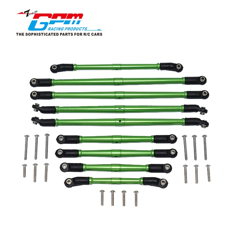 Axiale Scx10 Iii Gladiator Axi03006 Klimmen Auto Aluminium Legering Verstelbare Hele Auto Trekstang Rc Auto-Onderdelen