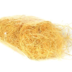 Jute Nesting Material 30g Nest / Fibre Aviary Birds Canaries Finches Nest Filled Grass Bird Cage Accessories Decoration