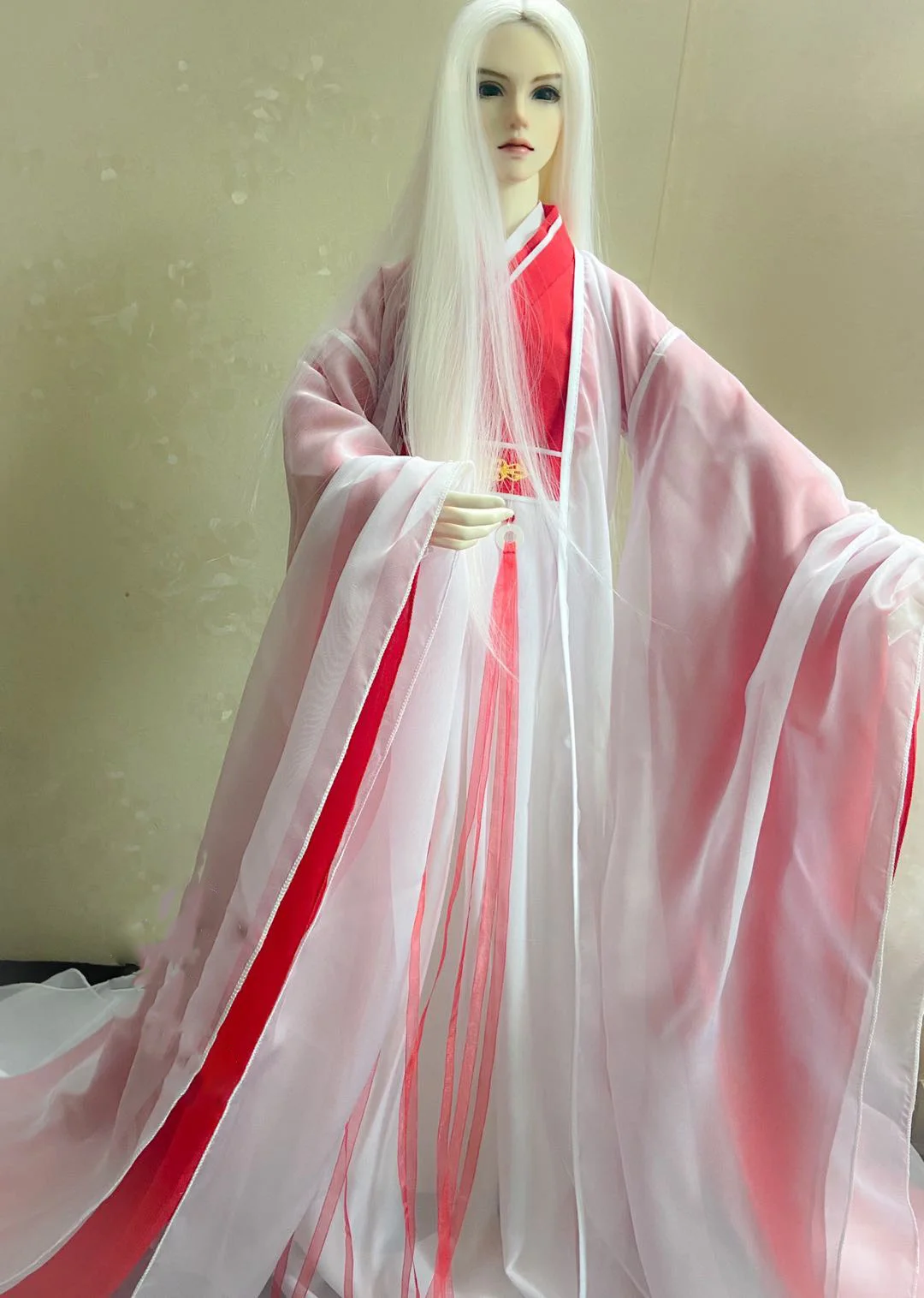 

1/4 1/3 Scale BJD Clothes Accessories Ancient Costume Chinese Hanfu Samurai Dress For BJD/SD MSD SSDF 80cm Strong Uncle A0803