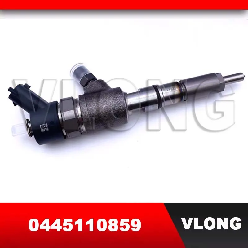 0445110859 Diesel Fuel Injector 0 445 110 859 Common Rail Injection Nozzle For DK300-1112100A-A38 YUCHAI Power