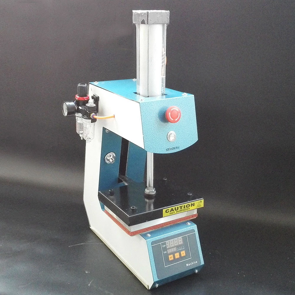 Pneumatic Thermal Transfer Hot Mark Superscript Hot Automatic Small Heat Transfer Machine Efficient Pneumatic Heat Transfer Tool