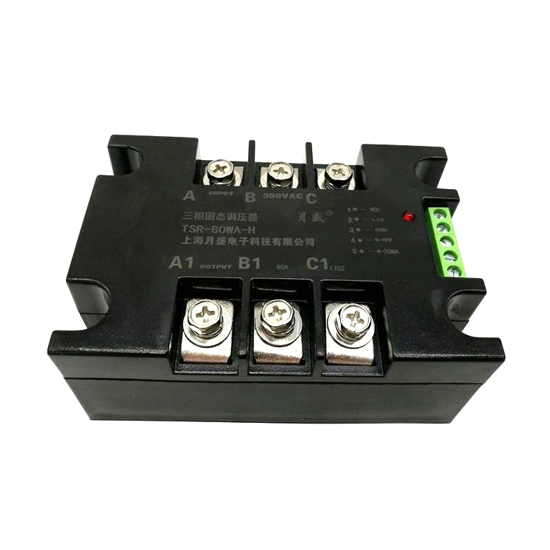 TSR-100WA-H three-phase thyristor phase shift regulator solid state regulator module 4-20ma