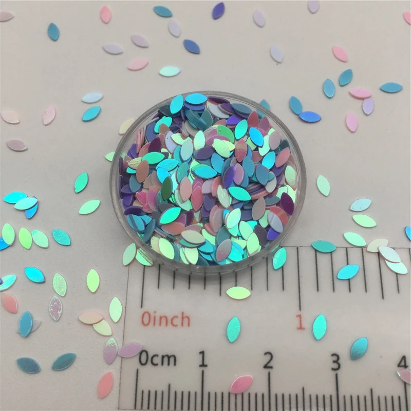 30g 5mm Horse eye Loose Sequins Glitter Paillettes For DIY Nail Craft,Craft Making, Wedding Decoration confetti Wholesale