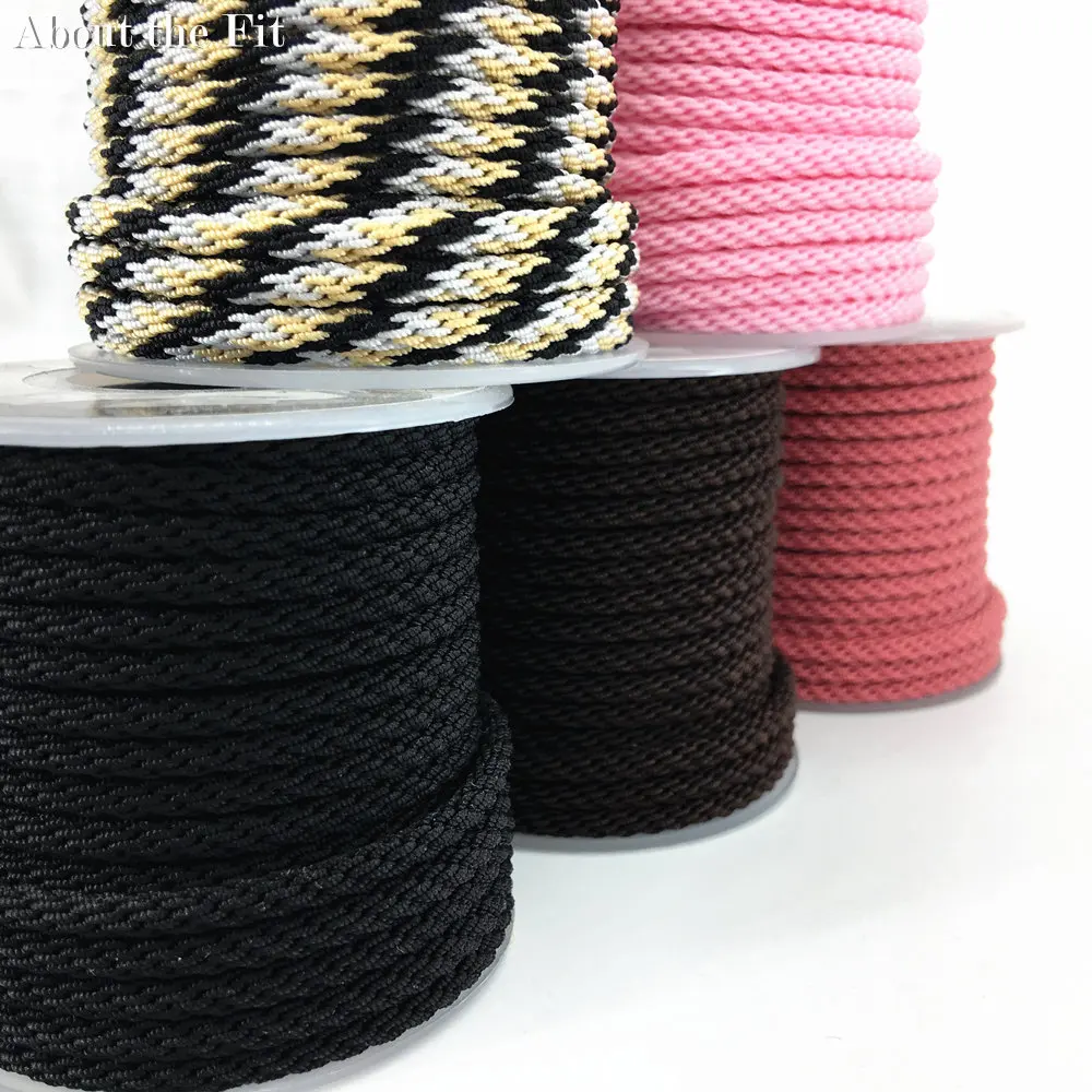 About the Fit Braid Nylon Rope 3mm 10M DIY String Strap Cords Beading Thread For Jewelry Making Lacing Necklace Cord