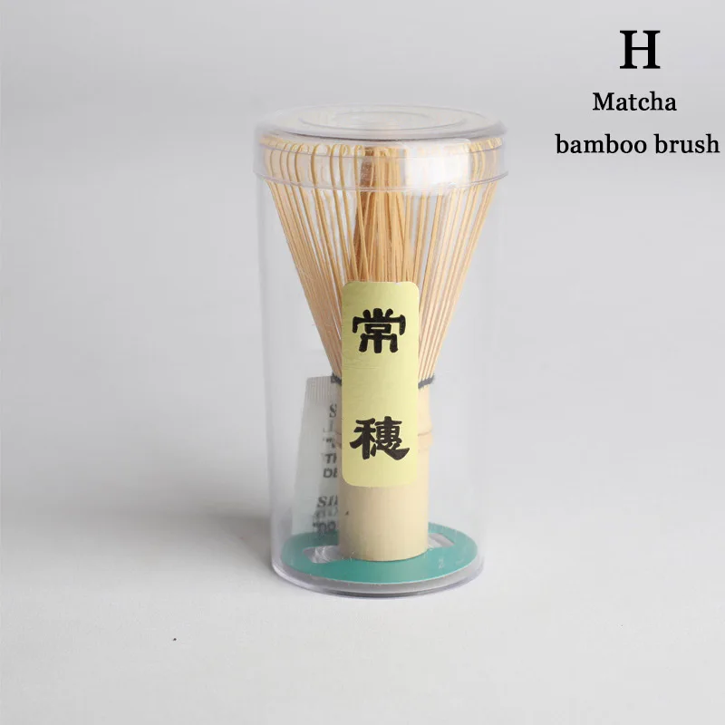 Bamboo Tea Set Whisk Matcha Point Green Tea Powder Home Appliance Matching Tool Japanese Tea Brushes Kitchen Accessories