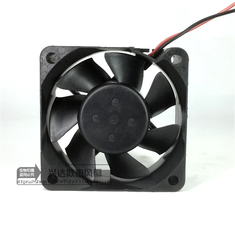 Original NMB 2410RL-05W-B50 6025 60MM 60*60*25MM Server Cooling Fan Variable Frequency Fan 24V 0.11A with 2pin