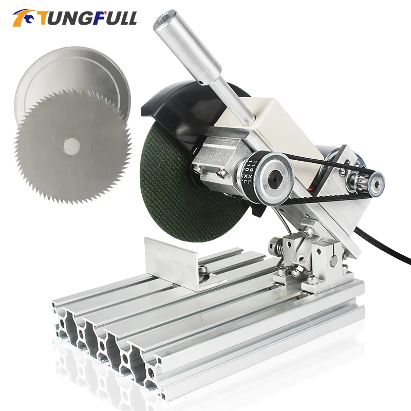 Mini Table Saw 895 Motor Metal Cutting Machine DIY Woodworking Machines Electric Circular Saw Cutting Aluminum Machine