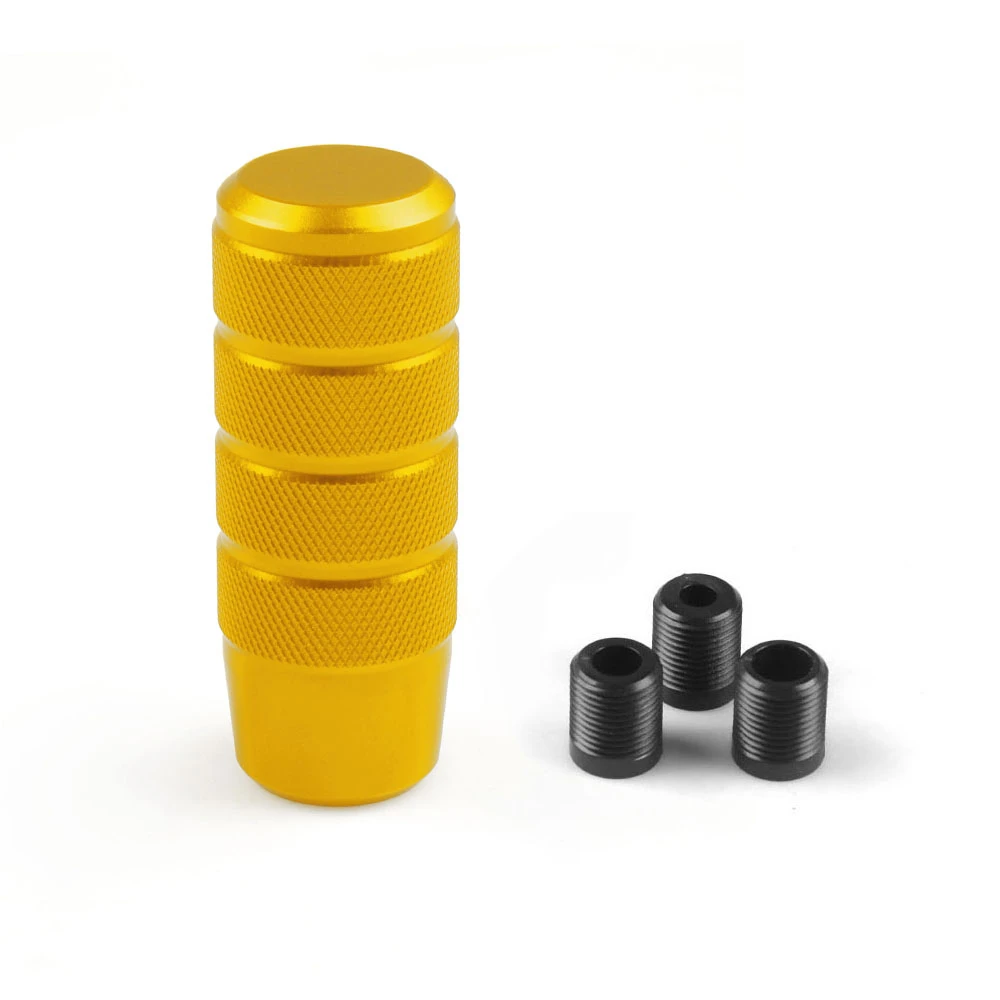 95 mm universeller rutschfester Schaltknauf, manuelles Getriebe, gerändelter Schalthebelknopf aus Aluminium