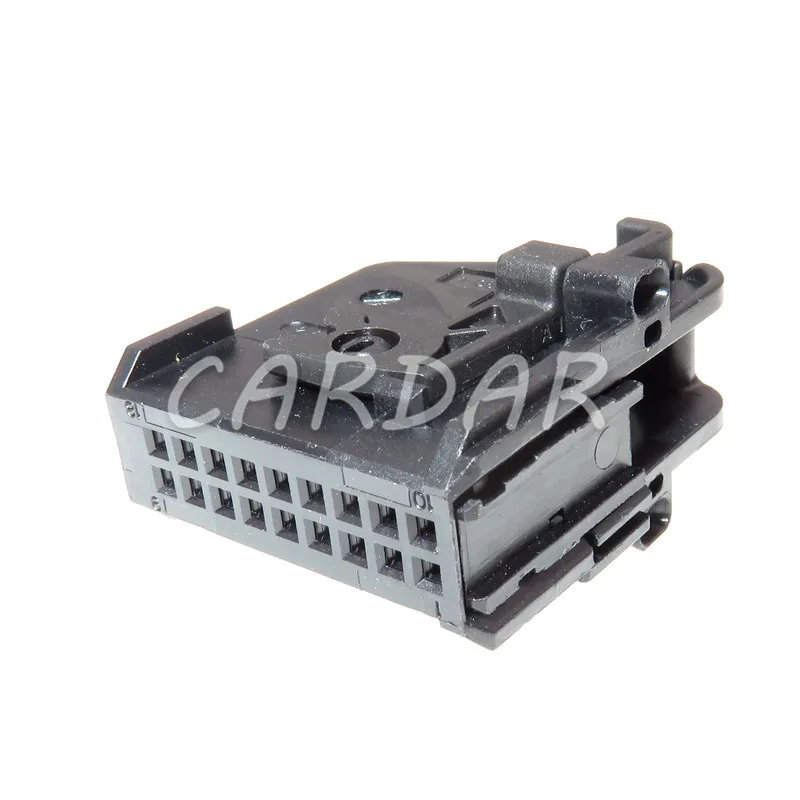 1 Set 18 Pin 1-1355350-1 1-1355349-1 Car Air Conditioning Panel Plug Auto Amplifier Wire Socket AC Assembly For VW BMW