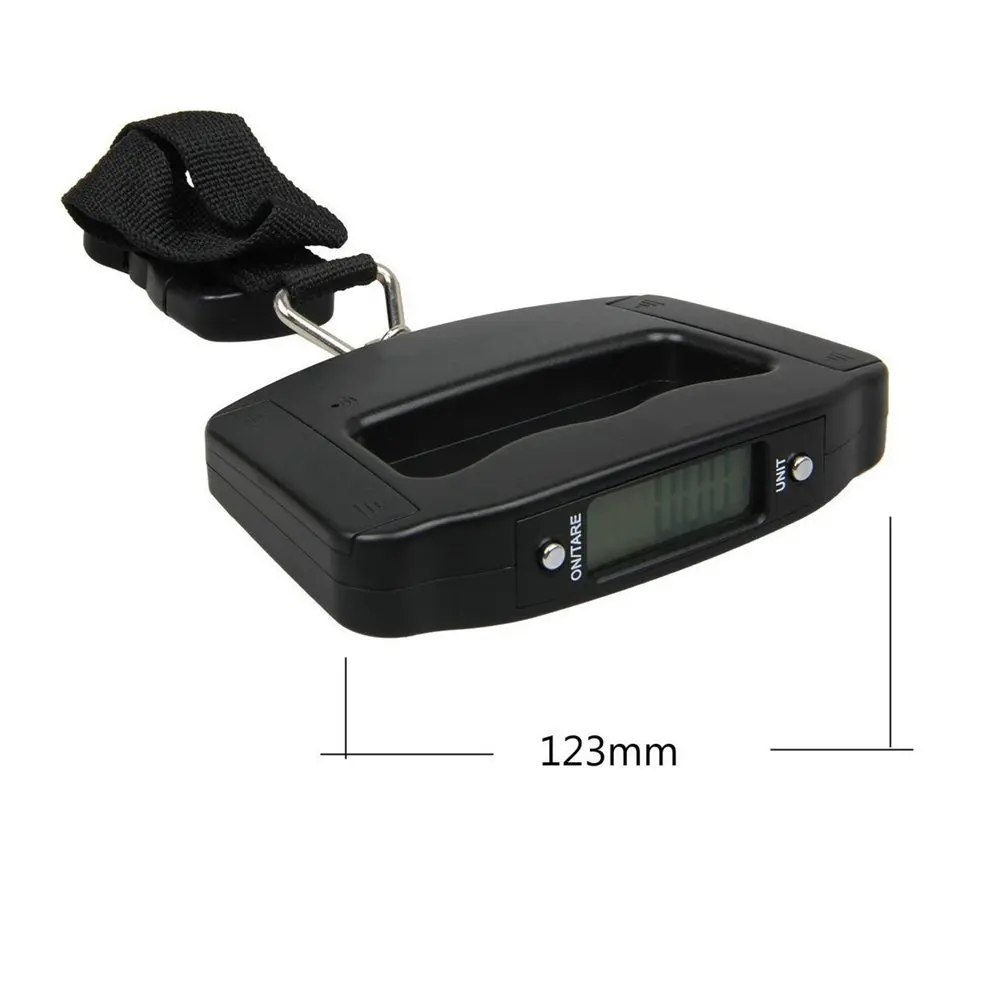 Electronic Scale: A Good Helper Of 50kg/10g Portable Scale Suitcase Luggage Package Scale With Hook For Delivery Man Market