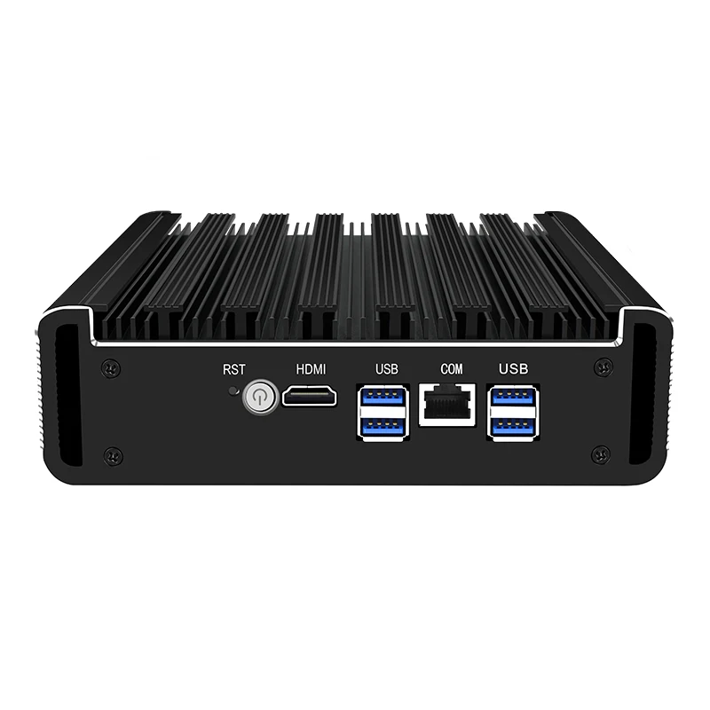 Imagem -02 - Mini pc Bkhd i5 8250u Lan Core i3 8130u 3855u 8550u Rs232 com Wi-fi Windows Pfsense Suporte Aes-ni Firewall Router