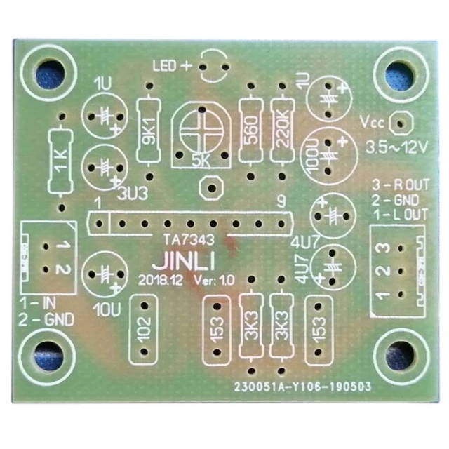 Stereo Decoder Board Pcb | Decoder Stereo Fm Ta7343 | Automation 