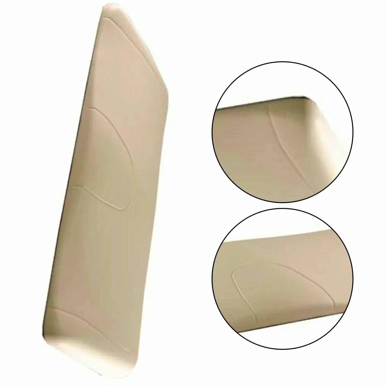 Beige Front Seat Bottom Cushion Assembly for Club Car Precedent Golf Carts 2004-Up