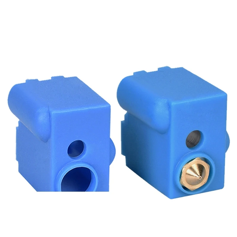 Calcetín de silicona Volcano para impresora 3D, bloque calefactado j-head Hotend Bowden, bloque extrusor directo, Artillery Sidewinder X1 y Genius, 5 piezas