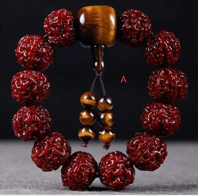 King Kong Bodhi Bracelet Men's Five or Six Petals Buddhism Beads Bracelet