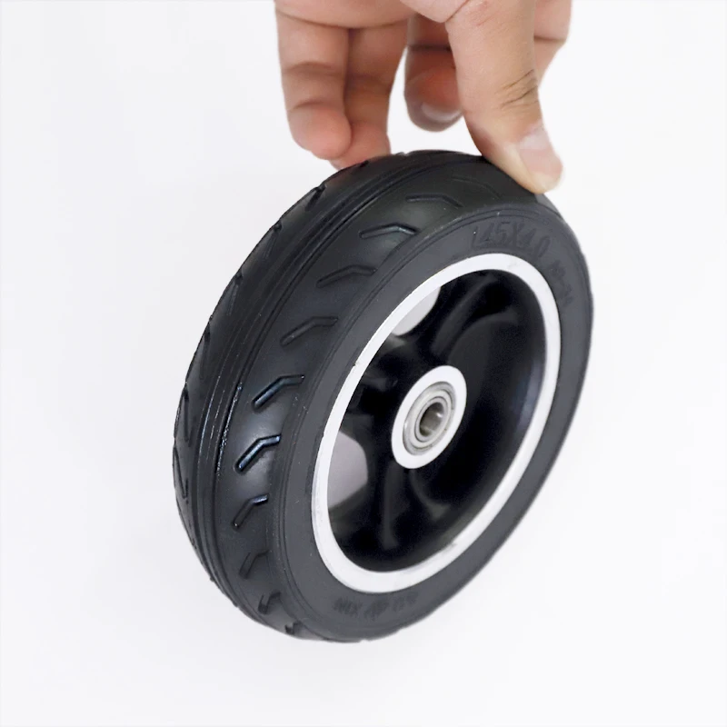 Fast Wheel Fo Widened Rear Wheel 6 Inch Electric Scooter 145x40 Solid Tire 6x2 Aluminum Wheel Tire