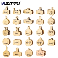 ZTTO 4 Pairs MTB Bike Full Metal Brake Pads For MT200 M8100 M985 G03TI DB3 Level Guide Code BB5 BB7 ER MT2 MT4 R1 Disc Brake Pad