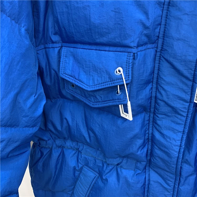 Klein blue ladies winter jacket jacket 2021 new style down cotton plus size waist cotton jacket jacket women coats and  Solid