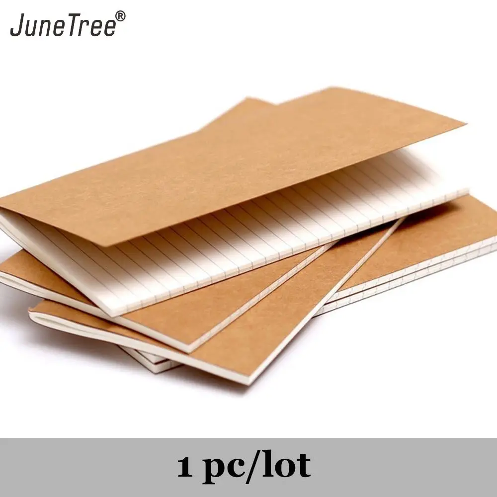 1PC papier do wielokrotnego napełniania notes podróżnika papiery wypełniające dziennik wkładki do nabiału uzupełnij skórzany notatnik pusta linia kraft