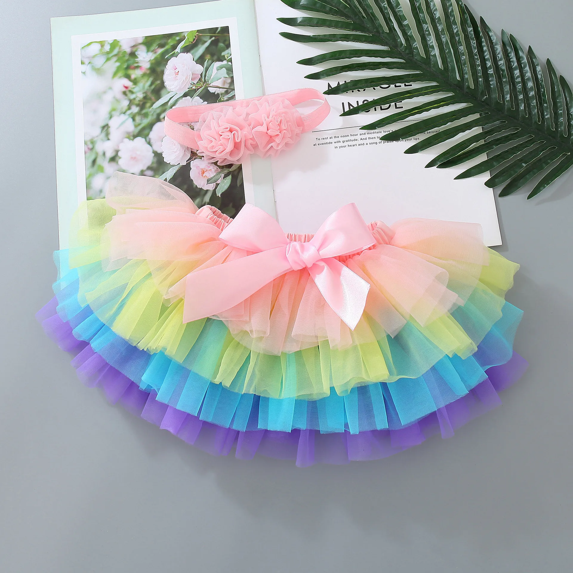 Girls Ballet Skirts Parent-Child Tutu Skirt 2020 New Spring Summer Girls Short Skirt Princess Net Gauze Dance Clothes