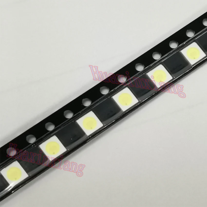 100PCS/Lot SMD LED 1W 3535 3v Cold White 90Lm High Power For Unity-Opto LCD/TV Backlight Application